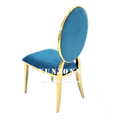 Modern Yemek Mebelleri Yükleme Tasarımı Otel Oturma Odası Sandalyesi Altın Metal Paslanmaz Çelik Ziyafet Düğün Sandalyeleri Etkinlik Partisi Salonu