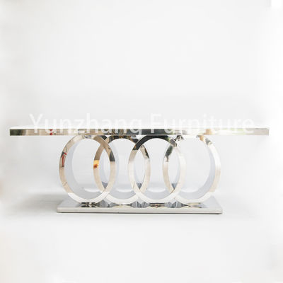 İyi bir fiyat. Ağır Tabanlı Ev Mobilyaları ile Zarif Dört Çember Modern Yemek Masaları çevrimiçi