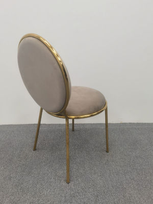 İyi bir fiyat. Kahverengi kadife yemek sandalyesi yuvarlak Arka Sandalye ucuz yuvarlak yemek masası ve sandalyeler çevrimiçi