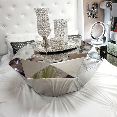 İyi fiyat Elmas Lüks Modern Kaldırmalı Kahve Masası Dayanıklı Metal Mobilya Paslanmaz Çelik ile Oturma Odası İçin çevrimiçi