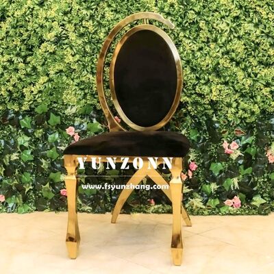 İyi fiyat Modern Tasarım Metal Yemek Sandalyesi Çelik Malzeme Ev Mobilyası Yemek Odası ve Oteller için Düğünler ve Salonlar çevrimiçi