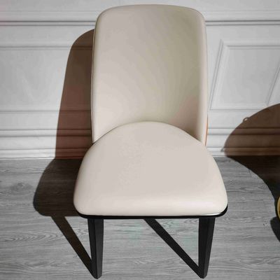 İyi bir fiyat. Ev Masif Ahşap High End Modern Yemek Sandalyeleri Deri Arkalık Yastıklı Yemek Odası Sandalyeleri çevrimiçi